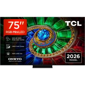 TCL 75RM7L-UK 75" 4K Ultra HD RGB MINI LED Google TV