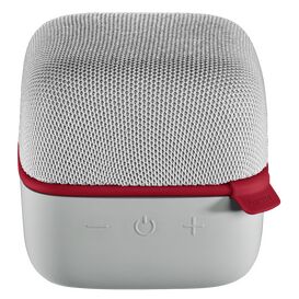 HAMA 00173157 "Cube" Mobile Bluetooth Speaker Grey and Red