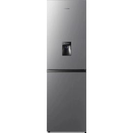 HISENSE RB327N4WCE 50/50 Total No Frost Fridge Freezer - Stainless Steel