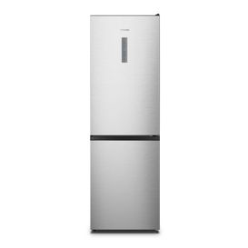 HISENSE RB395N4BCE 60/40 Total No Frost Fridge Freezer - Stainless Steel