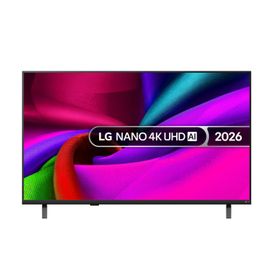 LG 43NU900B6LA.AEK 43" 4K UHD NANO AI Smart TV - Charcoal Black