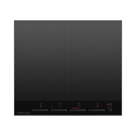 FISHER &amp; PAYKEL CI604DTB4 60cm Induction 4 Zone Hob - Black Glass