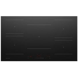 FISHER &amp; PAYKEL CI905CTB2 90cm Induction 5 Zone Hob - Black Glass