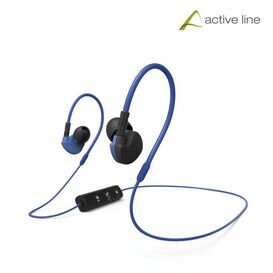 HAMA 177096 Bluetooth Clip On Sports Earphones Black and Blue