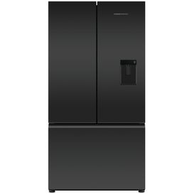 Fisher &amp; Paykel RF540AZUB6 90cm 70/30 Frost Free American Fridge Freezer - Black Stainless Steel