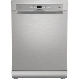HOTPOINT H8FHP51XUK Freestanding Dishwasher Stainless Steel - 15 Place Settings