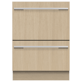 FISHER &amp; PAYKEL DD60DHI9 Fully-Integrated Double Dishdrawer