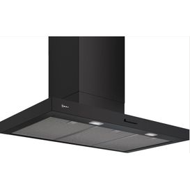 NEFF D95BCC2S0B N50 Wall-Mounted 90cm Cooker Hood - Matte Black