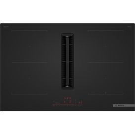 BOSCH PVQ81AH26E Series 6 80cm Venting Induction Hob - Matte Black