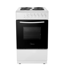 MIDEA MFO20DME4H109WH 50cm Electric Cooker with Solid Plate Hob White