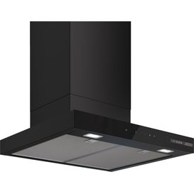 BOSCH DWB67DN60B Series 6 Wall-Mounted 60cm Cooker Hood Matte Black