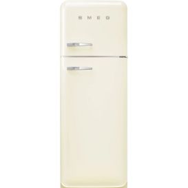 SMEG FAB30RCR6UK 60cm 75/25 Fridge Freezer - Cream