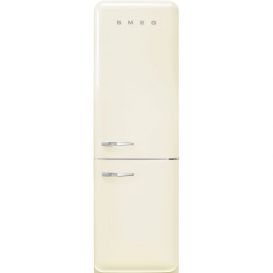 SMEG FAB32RCR6UK FAB32LCR6UK 60.1cm 70/30 Fridge Freezer - Cream