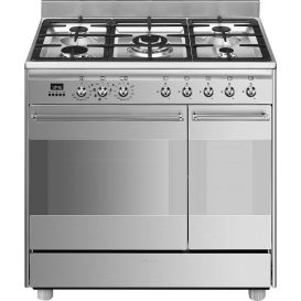 SMEG SCB92MX8 90cm Electric Rangecooker with Double Oven