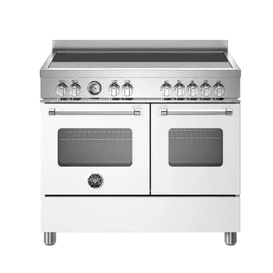Bertazzoni Master 100cm Range Cooker Twin Oven Induction Stainless MAS105I2EBIC