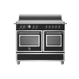 Heritage 100cm Range Cooker Twin Oven Induction Black HER105I2ENET