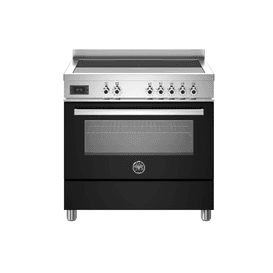 Bertazzoni Professional 90cm Range Cooker Single Oven EI Black PRO95I1ENET