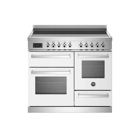 Bertazzoni Professional 100cm Range Cooker XG Oven Induction White PRO105I3EBIT