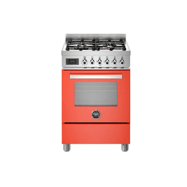BERTAZZONI PRO64L1EART Professional 60cm Single Oven Dual Fuel Orange