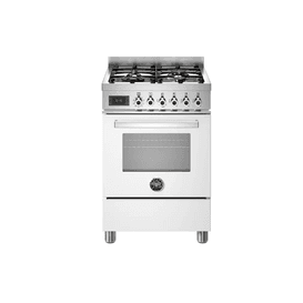 Bertazzoni PRO64L1EBIT Professional 60cm Single Oven Dual Fuel White