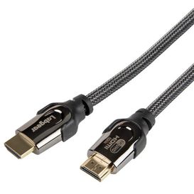 Labgear 50033PI 8K Ready Ethernet and ARC HDMI 2.1 Lead 2M Black