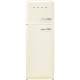 SMEG FAB30LCR6UK 60cm 75/25 Fridge Freezer - Cream