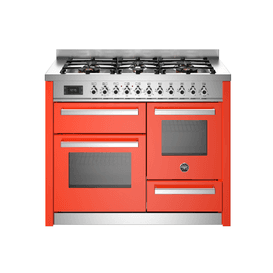 Professional 110cm Range Cooker XG Dual Fuel Orange PRO116L3EART