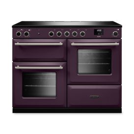 RANGEMASTER AURAO110EIPPLM/BN1 Aura 110 Induction Plum with Brushed Nickel Trim