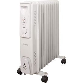 BENROSS 46760 2.5Kw 11 Fin Oil Filled Radiator White