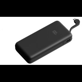 Juice Integrated MAX Charge Power Bank Black – 20,000mAh