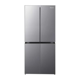 FRIDGEMASTER MQ79395ES 79.4cm 65/35 Total No Frost American Fridge Freezer - Silver