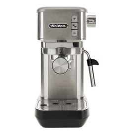 ARIETE Slim Espresso Machine - Stainless Steel