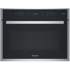 HOTPOINT HCW6O7HTSXUKC 13A Built-In Microwave Combi Oven Stainless Steel