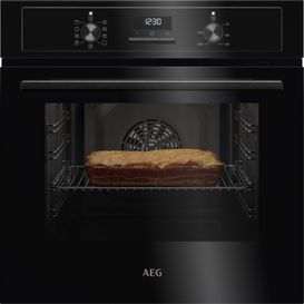 AEG BCX23101EB Built-In Electric Single Oven - Black