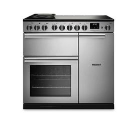 RANGEMASTER PRDL90EISTST/CM1 Professional Deluxe 90 Stainless Steel with Chrome Trim