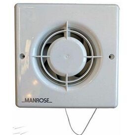 100mm (4") Extractor Fan With Pullcord