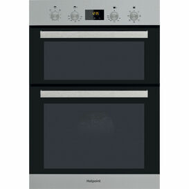 HOTPOINT DKD3841IX Built-In Multi Function Double Oven Stainless Steel
