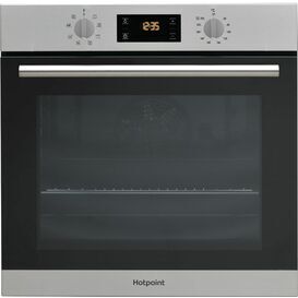 HOTPOINT SA2540HIX HydroClean Built-In Single Oven Stainless Steel