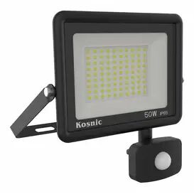 KOSNIC Rhine 2 50W LED Floodlight 4000K PIR 5369562