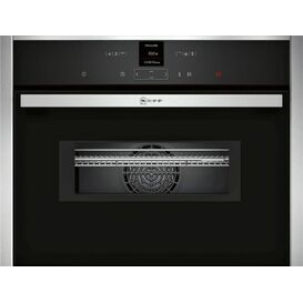 NEFF C17MR02N0B Built-In Compact Oven With Microwave