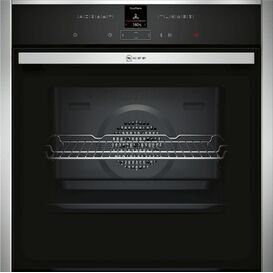 NEFF B27CR22N1B Built-In Single Oven Pyrolytic Touch Control