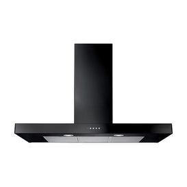 RANGEMASTER UNBHDS110BL/ 110cm Flat Hood Black