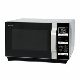 SHARP R860SLM 900W 25L Combination Flatbed Microwave Silver