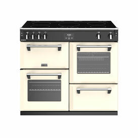 STOVES 444444461 Richmond S1000EI 100cm Electric Range Cooker With Induction Hob Cream