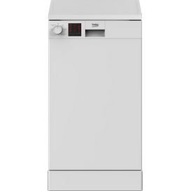 BEKO DVS05C20W 45cm Slimline Freestanding Dishwasher White