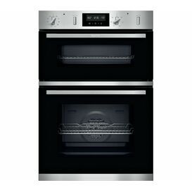 NEFF U2GCH7AN0B Pyro Built-In Double Oven Stainless Steel