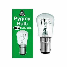 BELL 25W SBC B15 Pygmy Light Bulb Clear Warm White