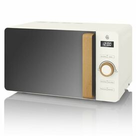 SWAN SM22036WHTN 800W 20L Nordic Digital Microwave White