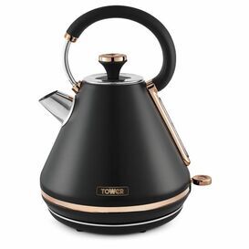 TOWER Cavaletto 3KW 1.7L Pyramid Kettle Black