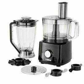 750W Food Processor and Blender with 2L Mixing Bowl Black